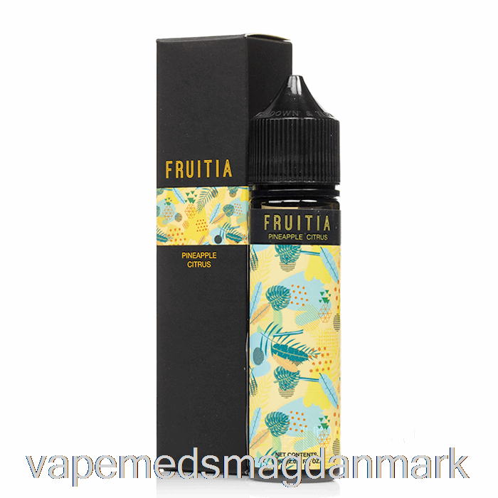 Engangs Vape Danmark Ananas Citrus - Fruitia - 60ml 3mg